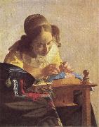 Jan Vermeer, The Lacemaker